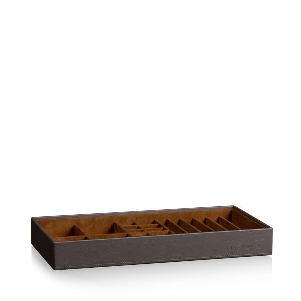 Stackable Jewelry Box Mirage XL - Bottom Part: Box for Pins / Cuffs / Rings / Bracelets