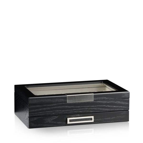 Pencil Box Monteray 20 - Ash Black Satin