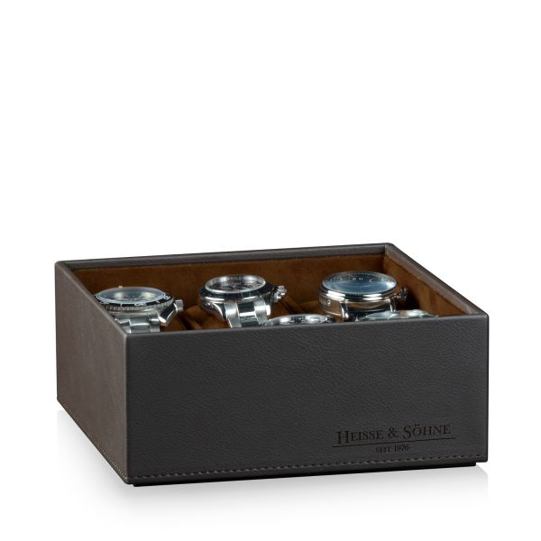 Stackable Jewelry Box Mirage L - Bottom: Watch Box for 6 Watches